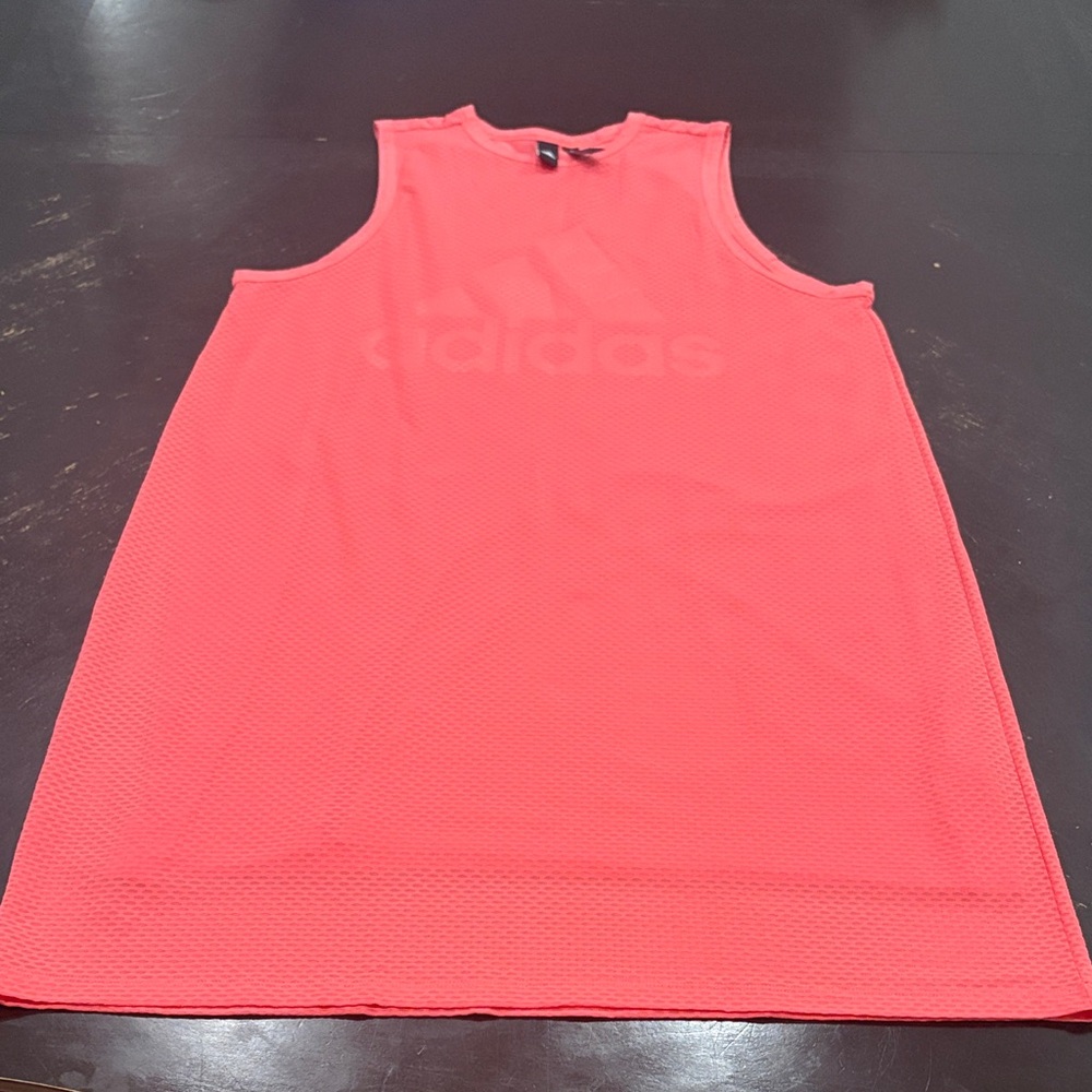 Adidas Bright Coral Athletic Tank